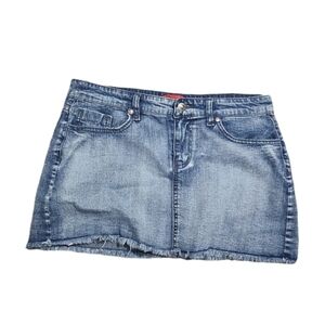 1955 vintage mini jean skirt